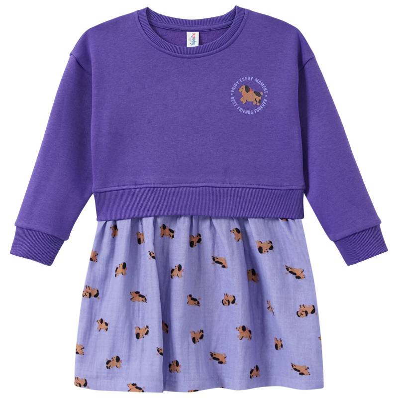 Mädchen Kleid mit angesetztem Rockteil von Topolino