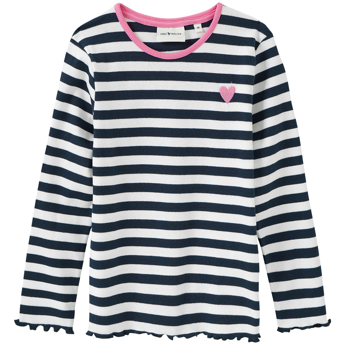 Mädchen Langarmshirt im Streifen-Look von Topolino