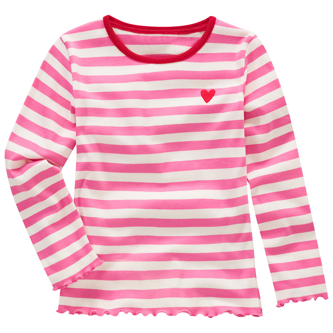 Mädchen Langarmshirt im Streifen-Look von Topolino