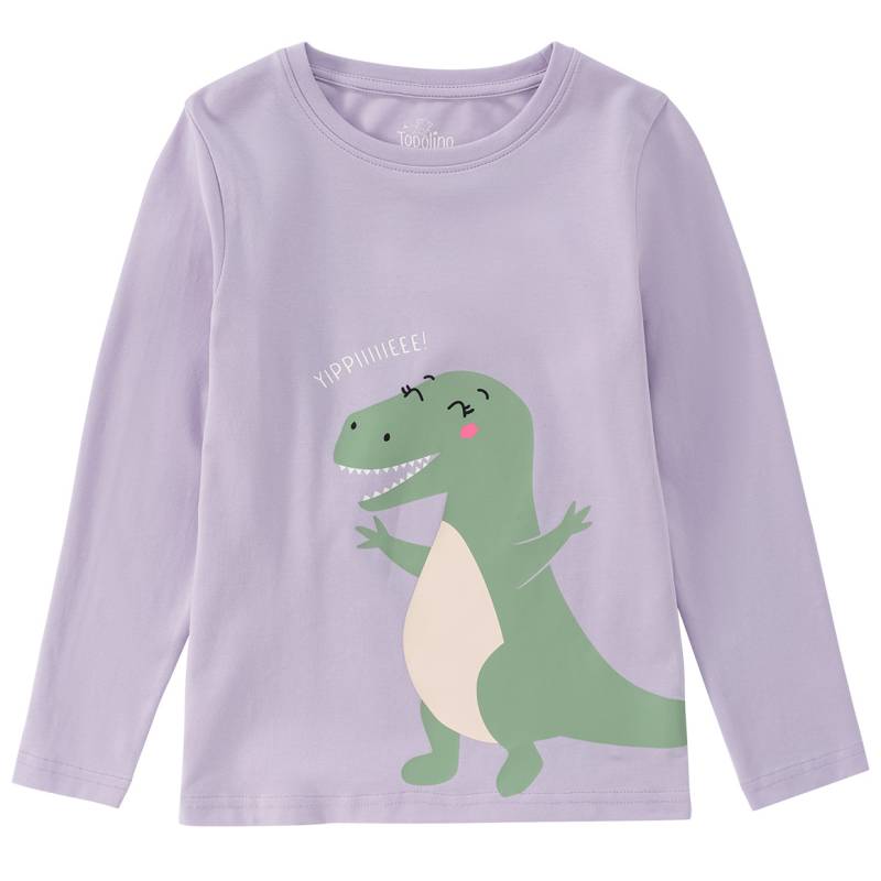 Mädchen Langarmshirt mit Dino-Print von Topolino