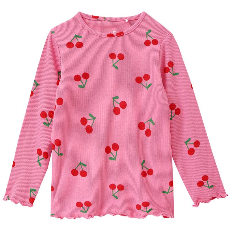 Mädchen Langarmshirt mit Kirsch-Allover von Topolino
