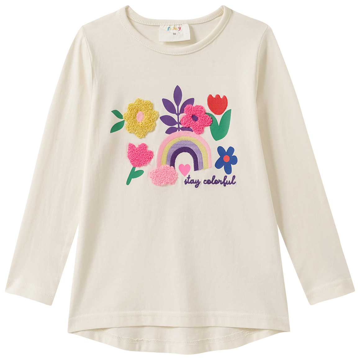 Mädchen Langarmshirt mit Print von Topolino