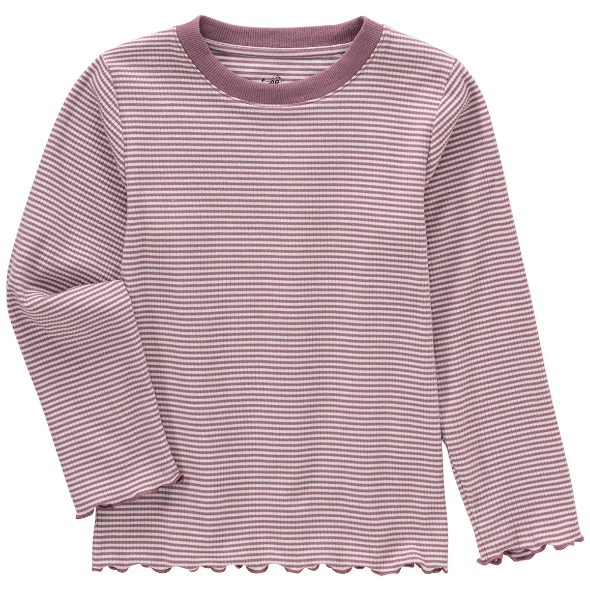 Mädchen Langarmshirt mit Rippstruktur Mädchen Langarmshirt mit Rippstruktur von Topolino