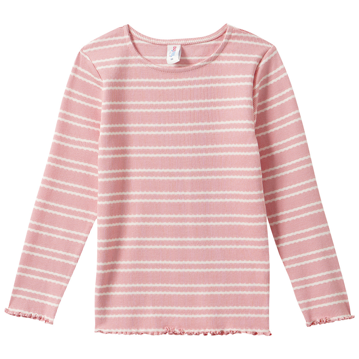 Mädchen Langarmshirt mit Rippstruktur von Topolino