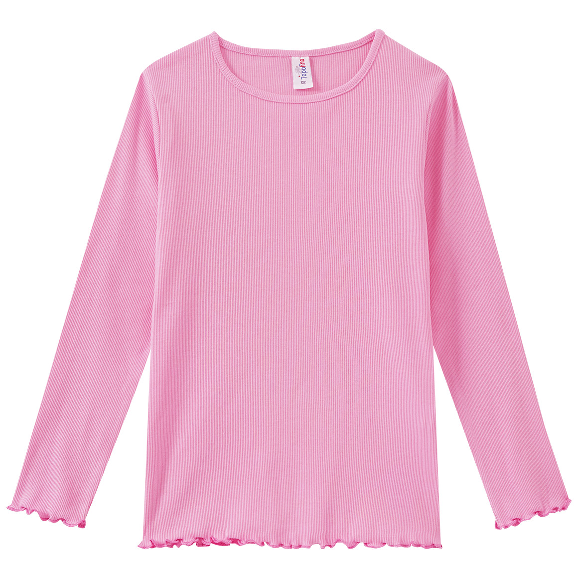 Mädchen Langarmshirt mit Rippstruktur von Topolino