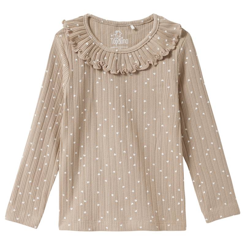 Mädchen Langarmshirt mit Rüsche von Topolino