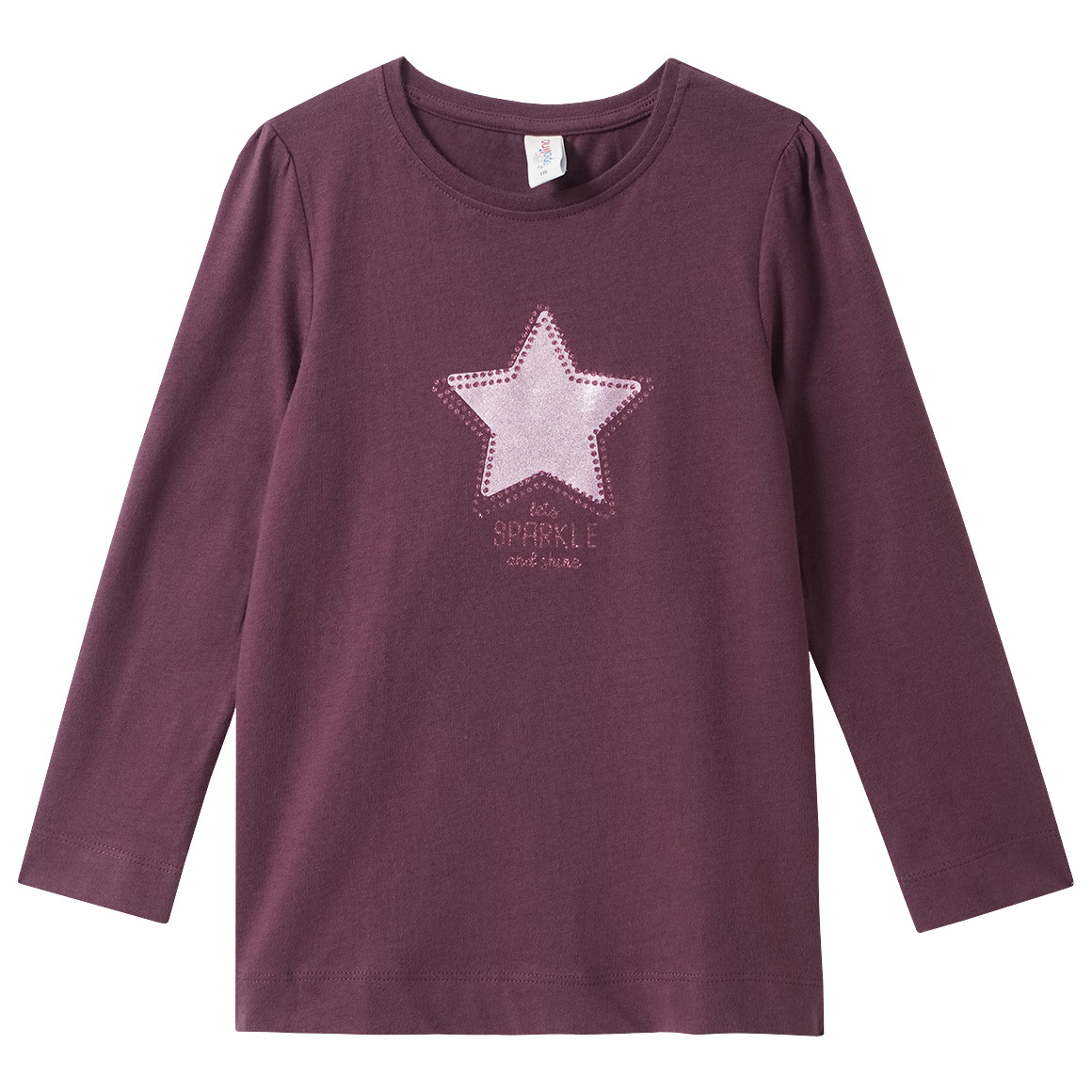 Mädchen Langarmshirt mit Stern von Topolino