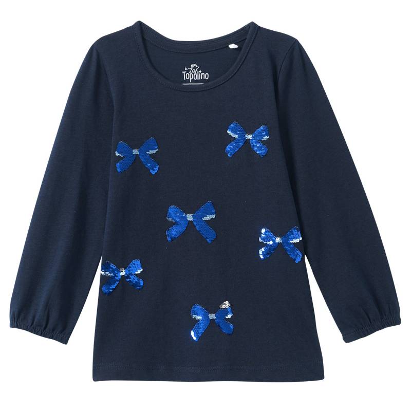 Mädchen Langarmshirt mit Wendepailletten von Topolino