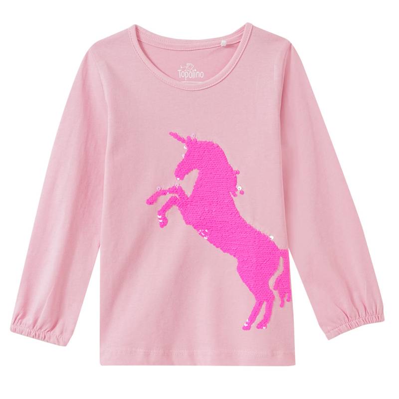 Mädchen Langarmshirt mit Wendepailletten von Topolino