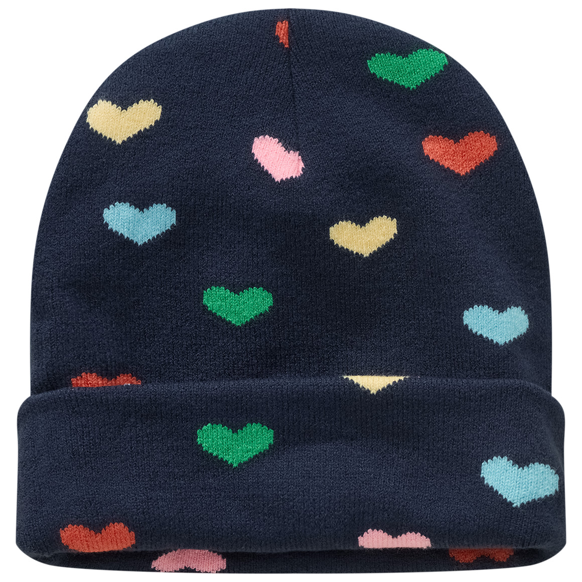 Mädchen Mütze mit Herz-Allover von Topolino