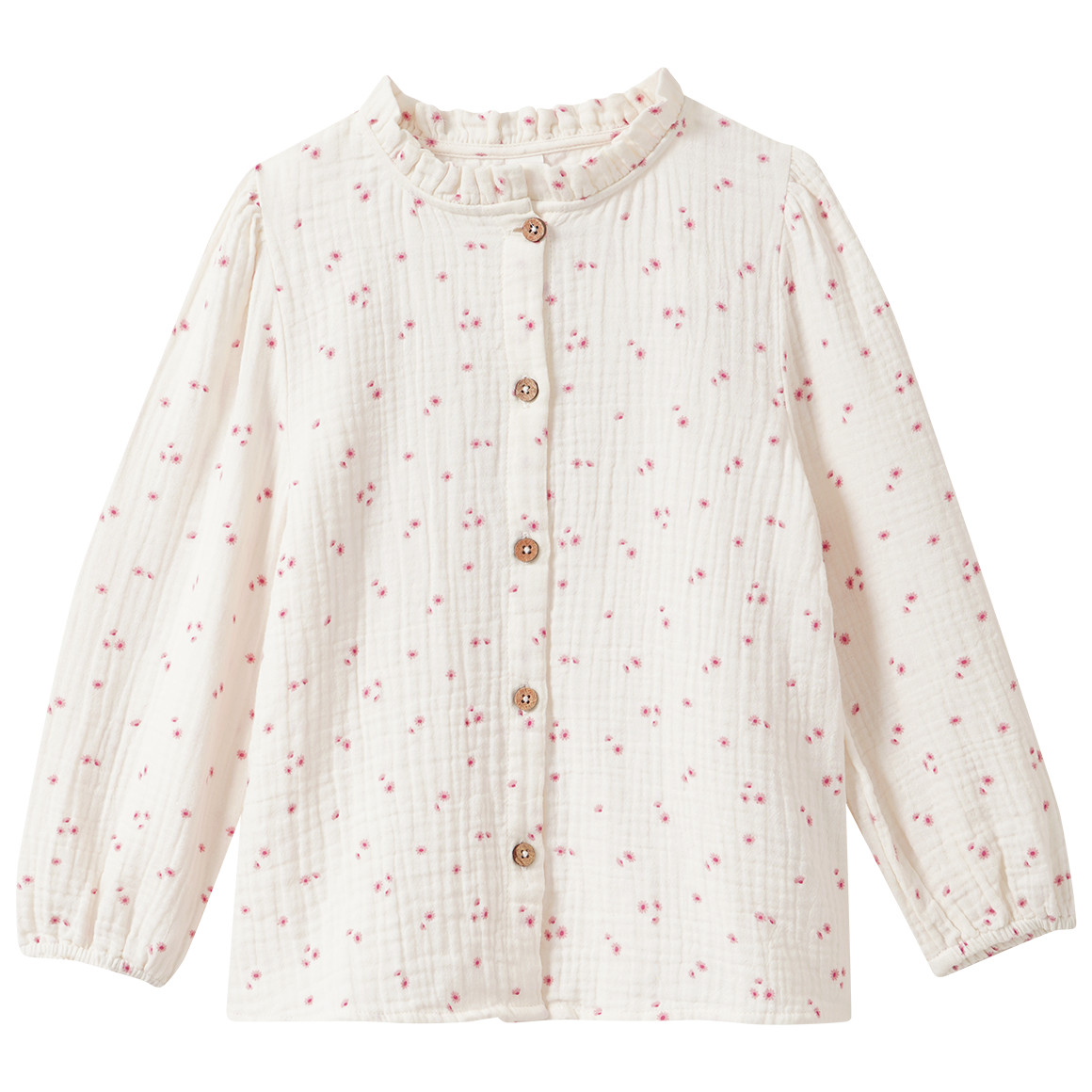 Mädchen Musselin-Bluse mit Blümchen von Topolino