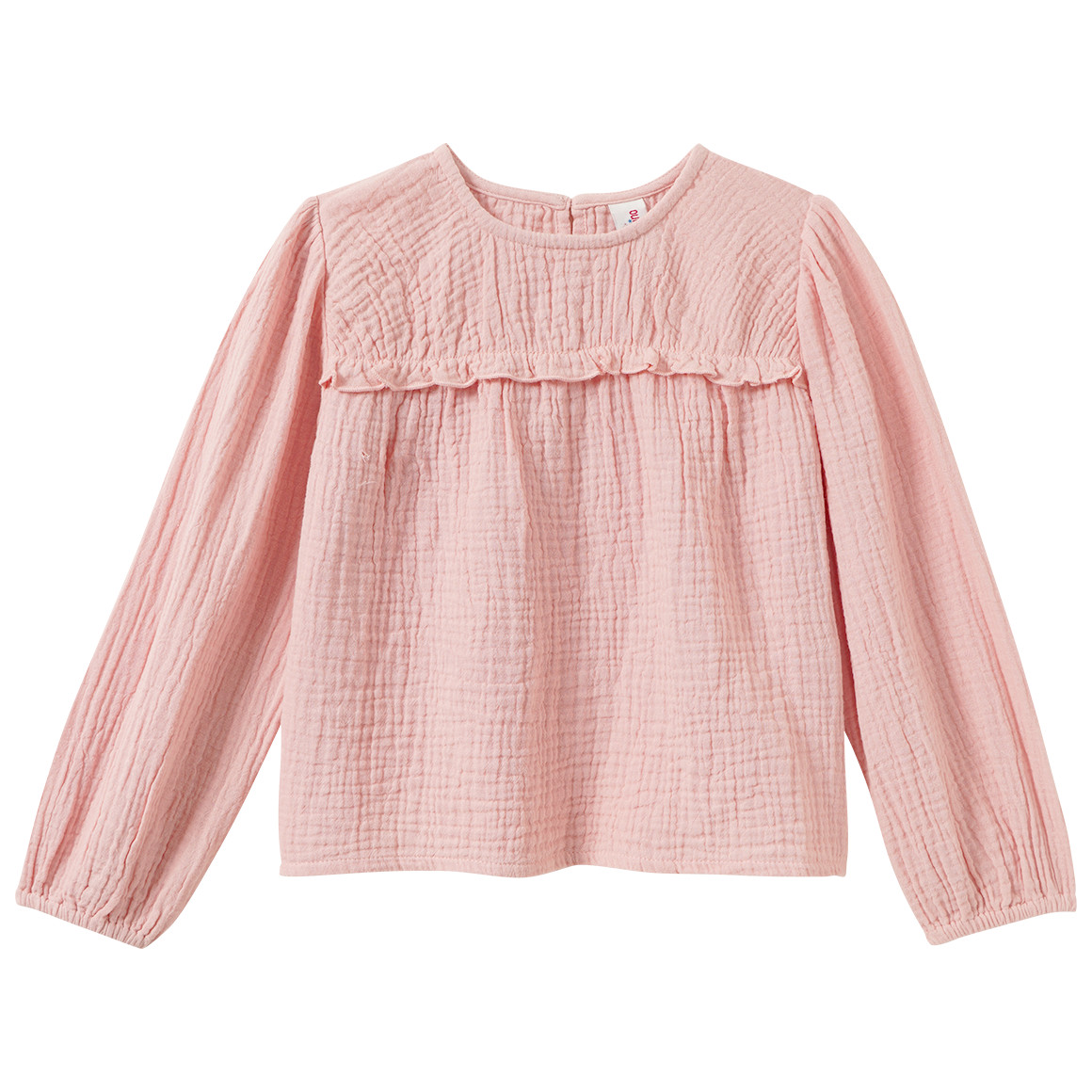 Mädchen Musselin-Bluse mit Rüschen von Topolino