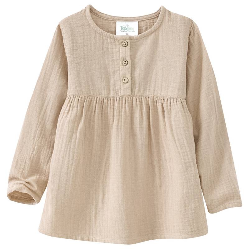 Mädchen Musselin-Blusenshirt mit Teilungsnaht von Topolino