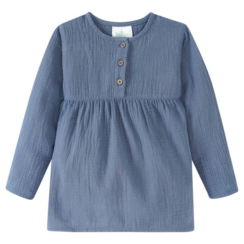 Mädchen Musselin-Blusenshirt mit Teilungsnaht von Topolino