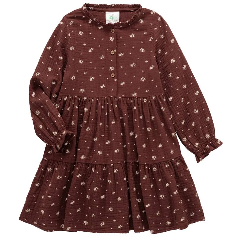 Mädchen Musselin-Kleid mit Bio-Baumwolle von Topolino
