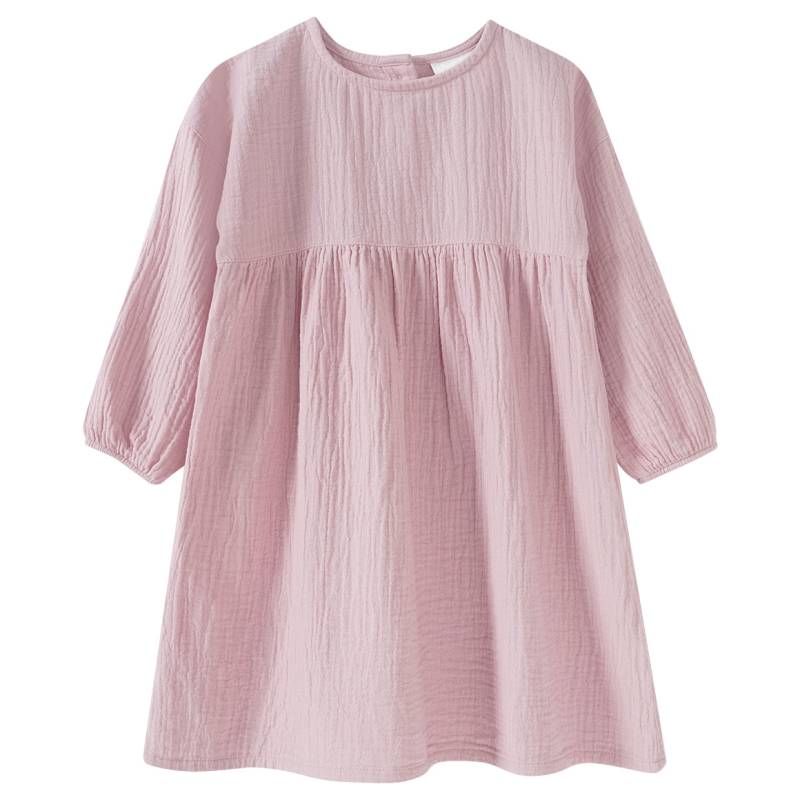 Mädchen Musselin-Kleid mit Teilungsnaht von Topolino