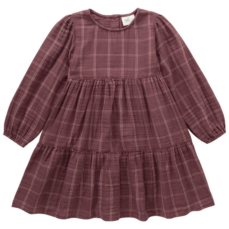 Mädchen Musselin-Kleid mit Volant von Topolino
