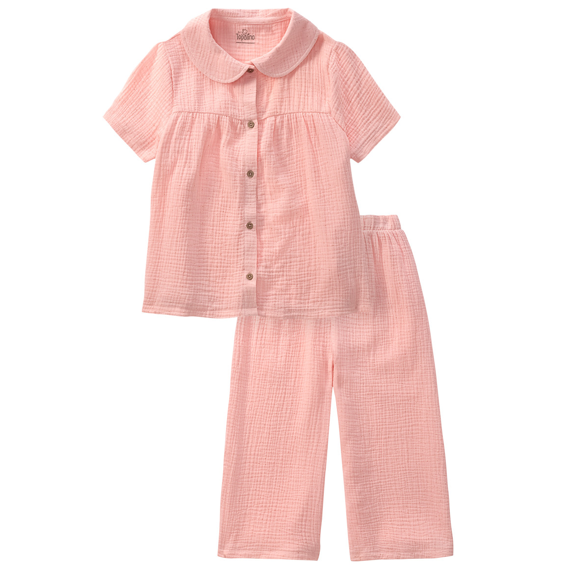 Mädchen Musselin-Shorty aus Baumwolle Mädchen Musselin-Shorty aus Baumwolle von Topolino