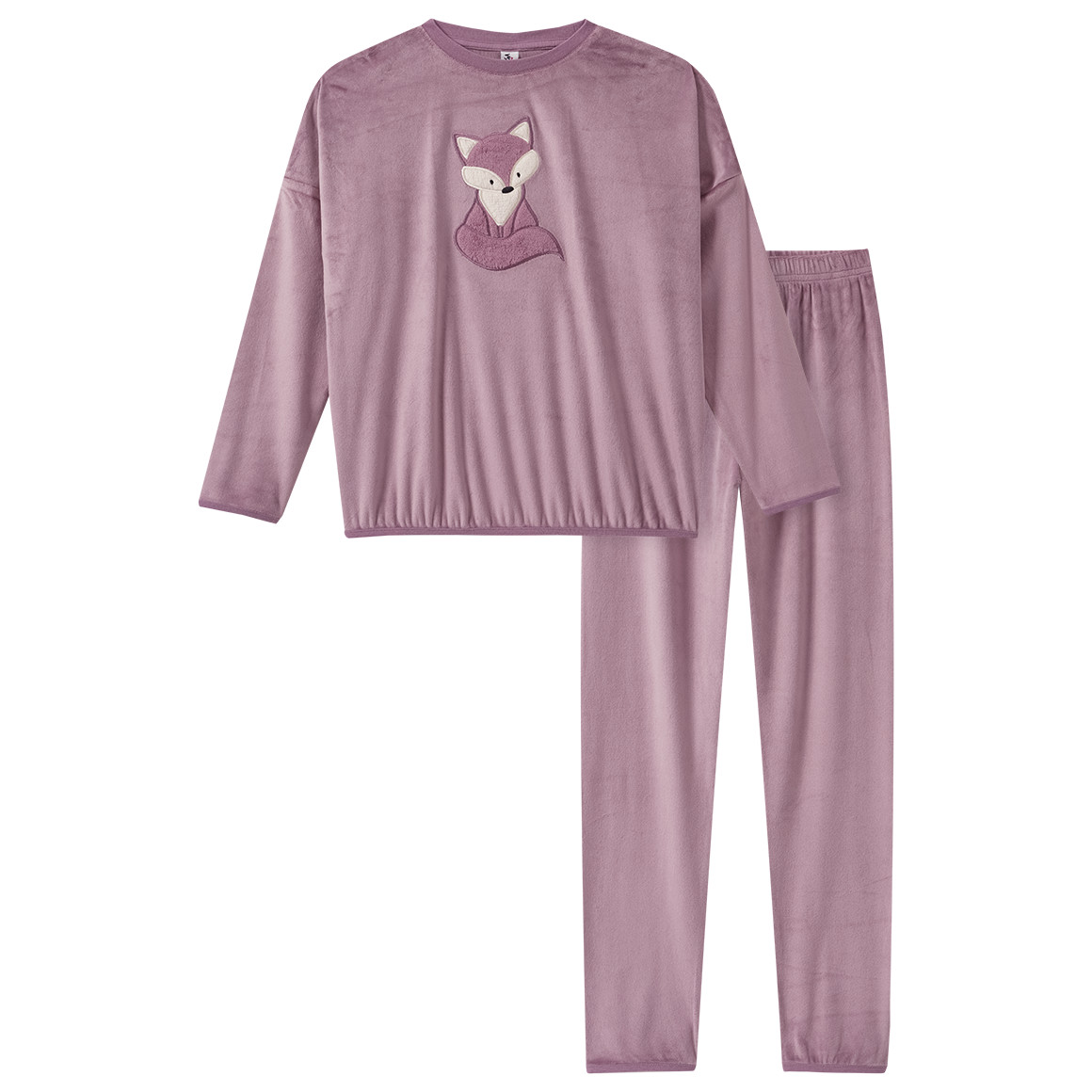 Mädchen Nicki-Schlafanzug mit Fuchs-Motiv von Topolino