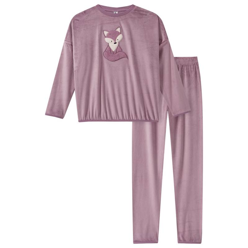 Mädchen Nicki-Schlafanzug mit Fuchs-Motiv von Topolino