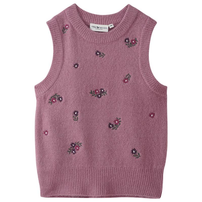 Mädchen Pullunder mit Blumen-Stickerei von Topolino