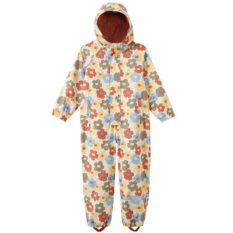 Mädchen Regenoverall mit Blumen von Topolino