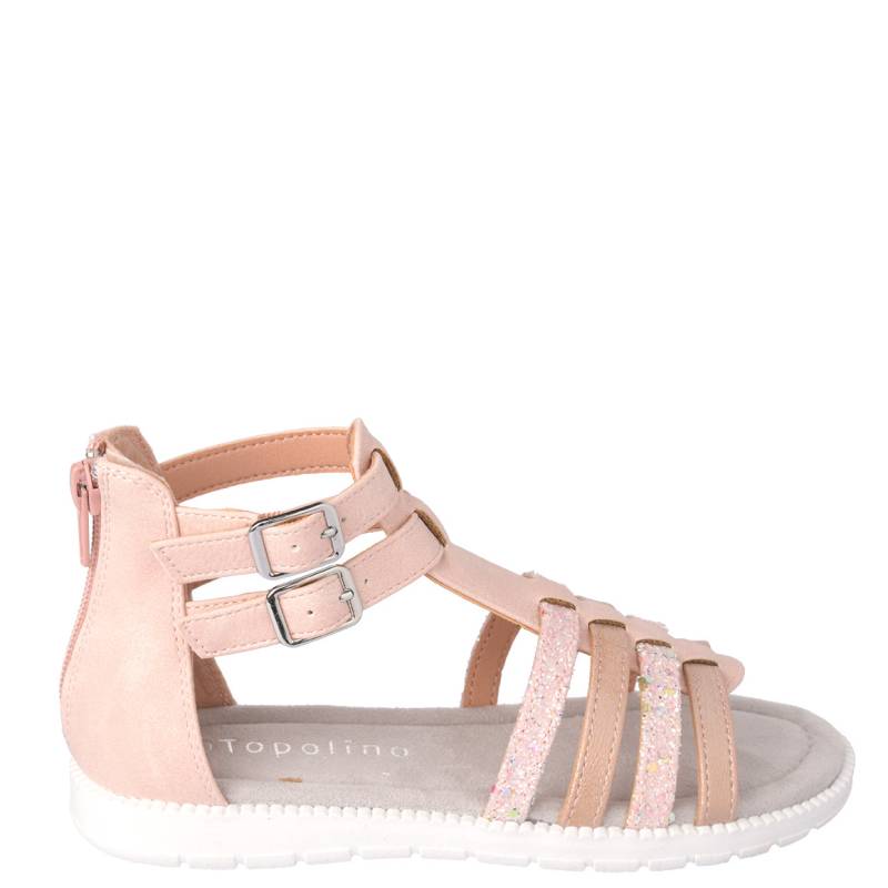 Mädchen Sandalen mit Glitzer-Riemchen von Topolino