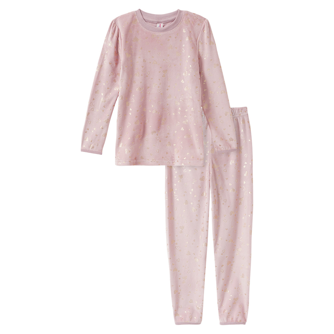 Mädchen Schlafanzug aus weichem Nicki von Topolino