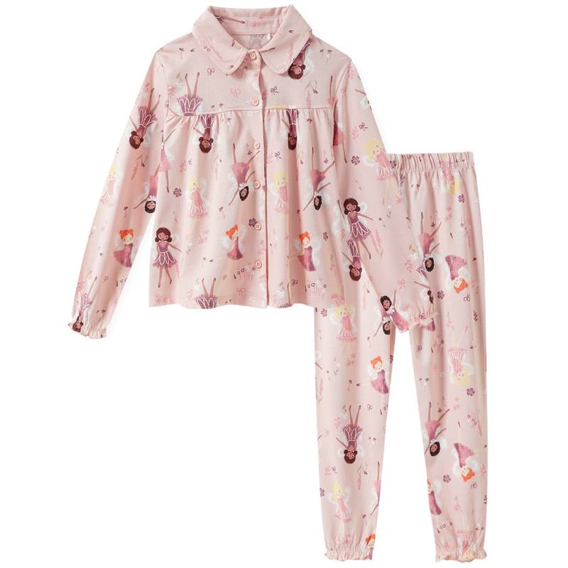 Mädchen Schlafanzug mit Allover-Muster von Topolino