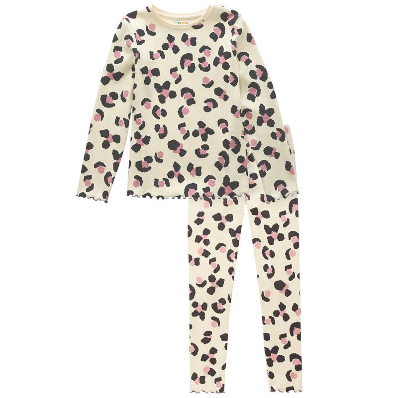 Mädchen Schlafanzug mit Rippstruktur von Topolino