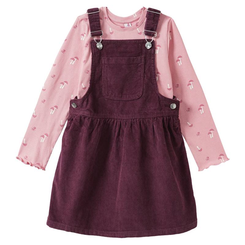 Mädchen Set aus Latzkleid und Langarmshirt von Topolino