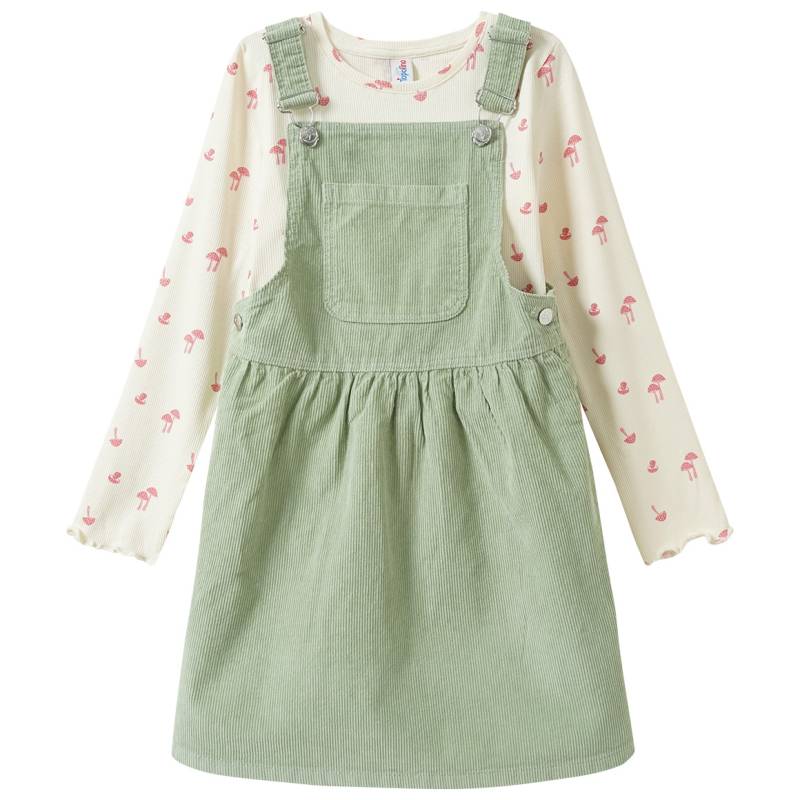 Mädchen Set aus Latzkleid und Langarmshirt von Topolino
