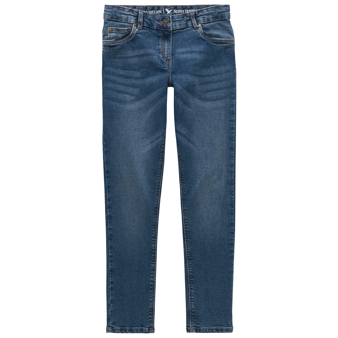 Mädchen Skinny-Jeans mit Used-Waschung Mädchen Skinny-Jeans mit Used-Waschung von Topolino