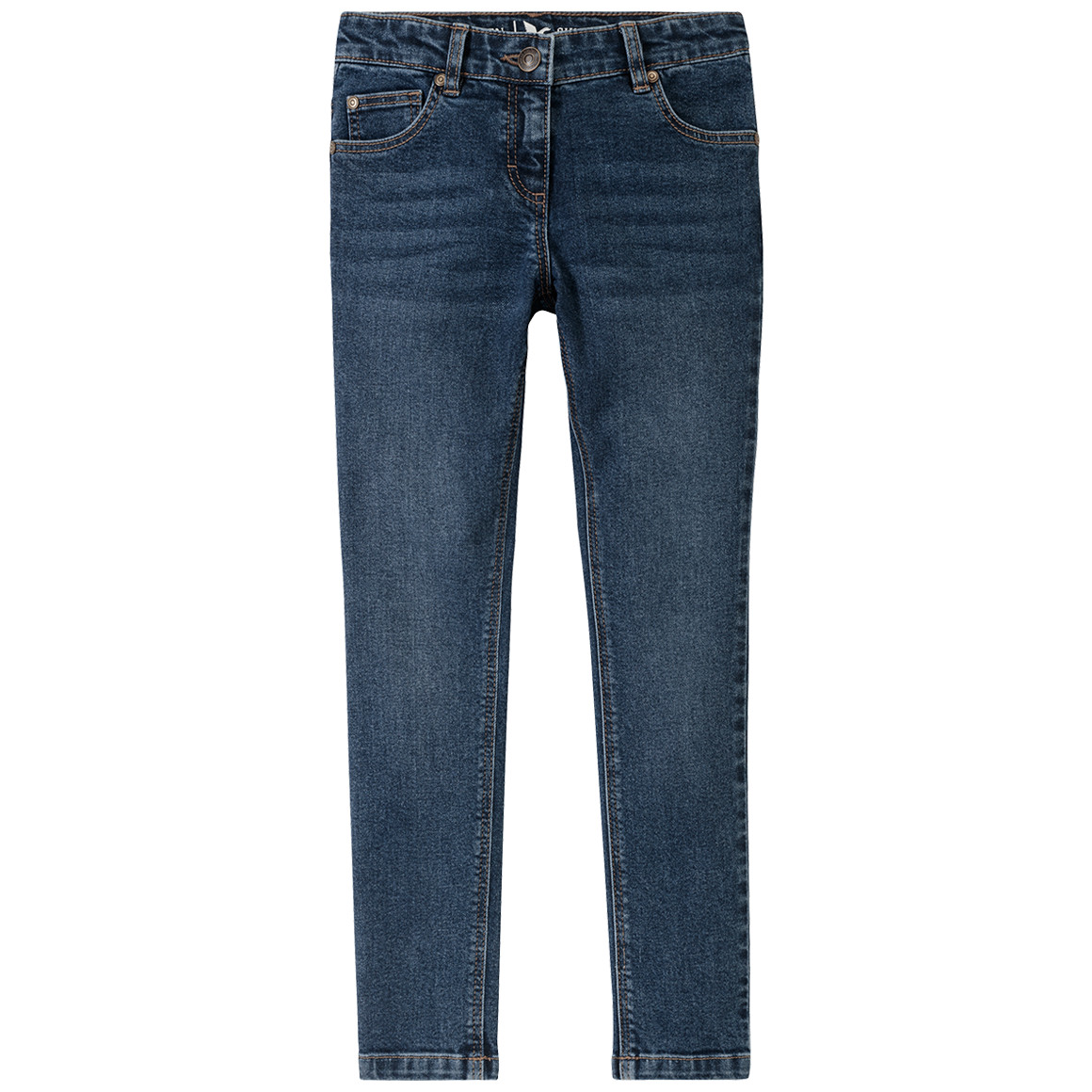 Mädchen Skinny-Jeans mit Used-Waschung Mädchen Skinny-Jeans mit Used-Waschung von Topolino