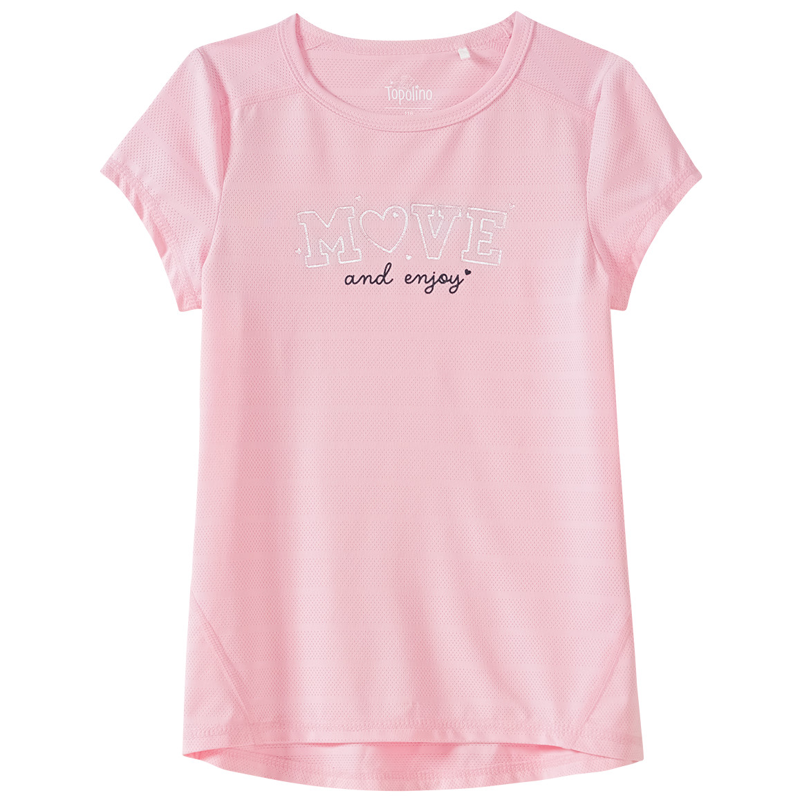 Mädchen Sport-T-Shirt mit Text-Motiv von Topolino