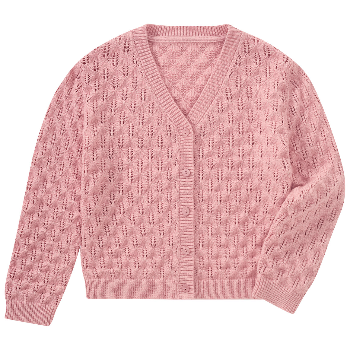 Mädchen Strickjacke mit Ajour-Muster von Topolino