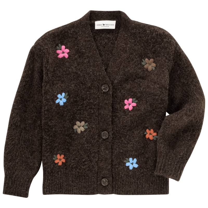 Mädchen Strickjacke mit Blumen-Allover von Topolino