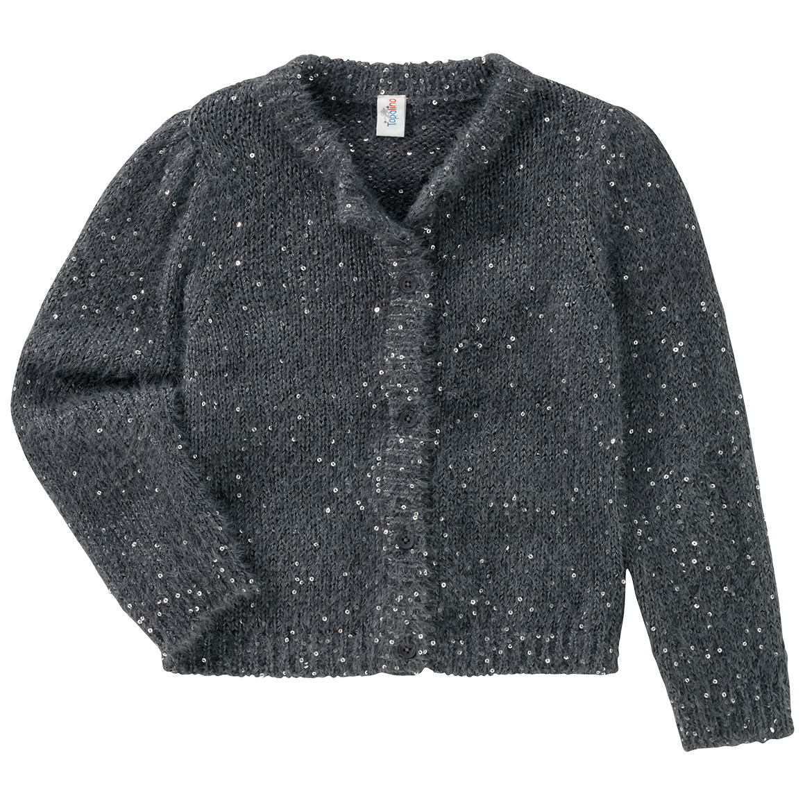 Mädchen Strickjacke mit Pailletten von Topolino