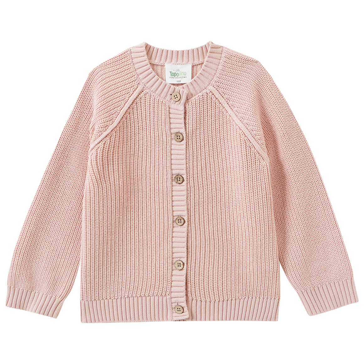 Mädchen Strickjacke mit Rippstruktur von Topolino