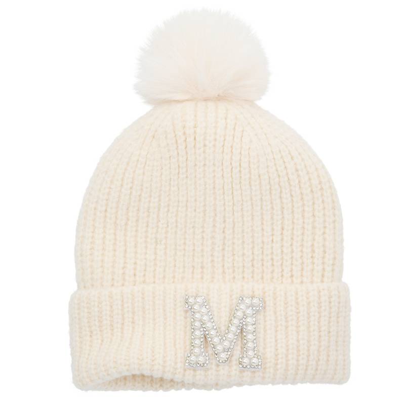 Mädchen Strickmütze mit Glitzer-Applikation von Topolino