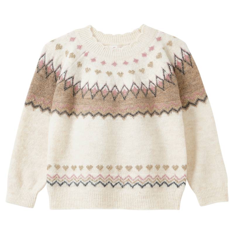 Mädchen Strickpullover mit Effektgarn von Topolino
