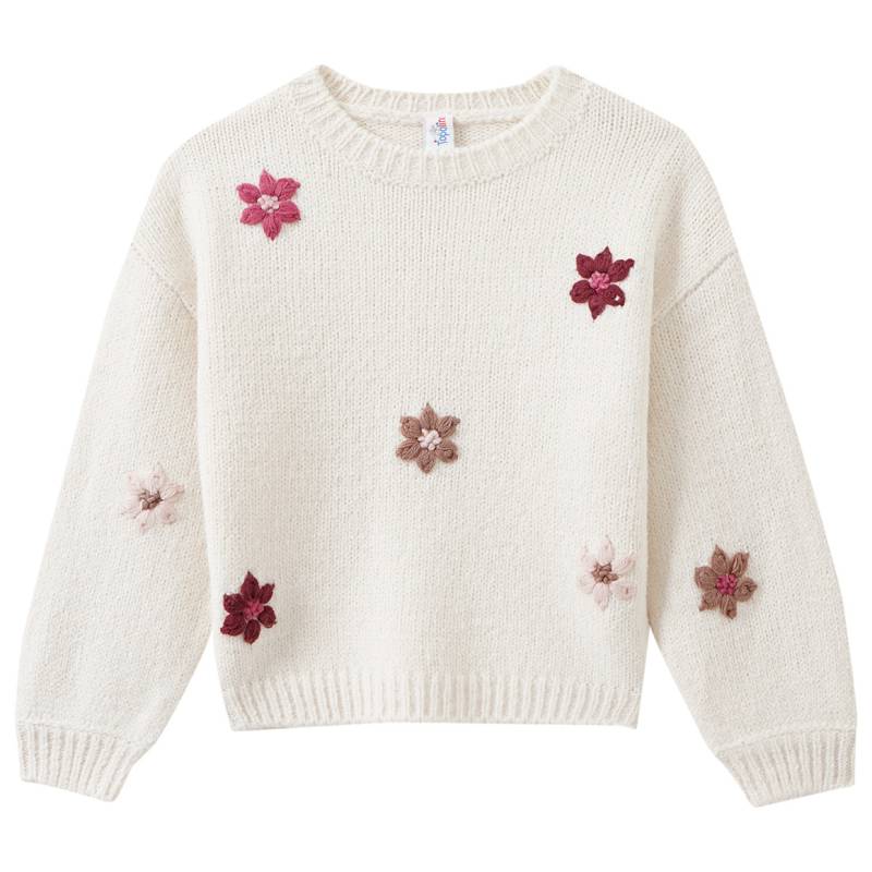 Mädchen Strickpullover mit Stickerei Mädchen Strickpullover mit Stickerei von Topolino