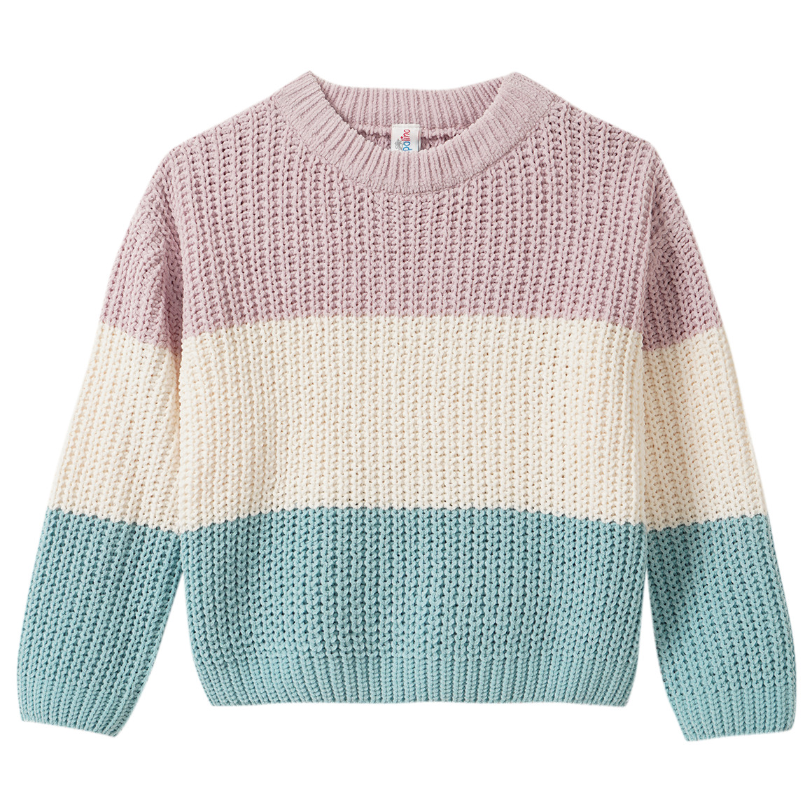 Mädchen Strickpullover mit Streifen von Topolino