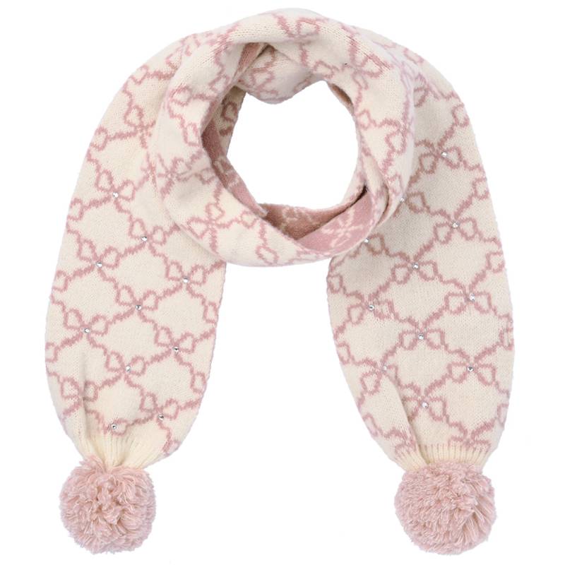 Mädchen Strickschal mit Glitzersteinen von Topolino