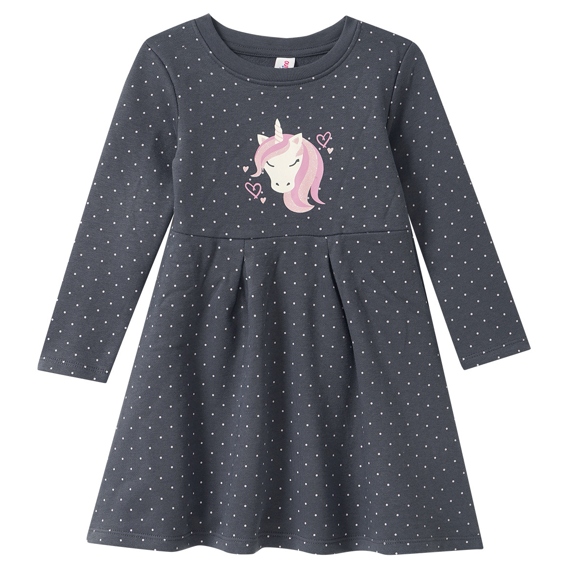 Mädchen Sweatkleid mit Einhorn-Print von Topolino