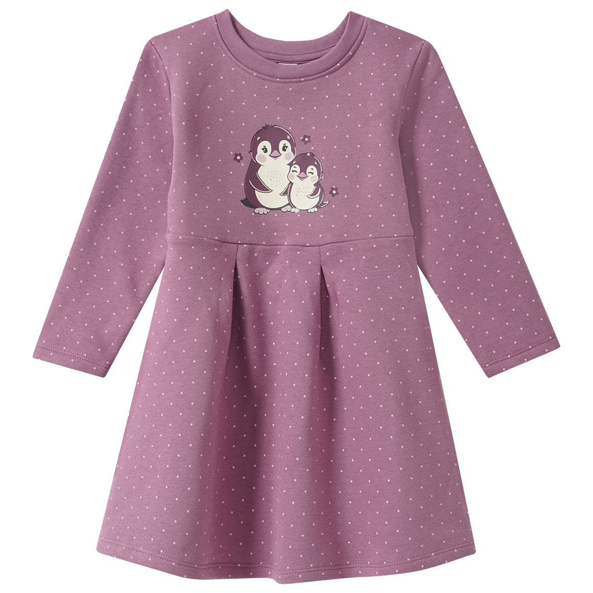 Mädchen Sweatkleid mit Pinguin-Print von Topolino