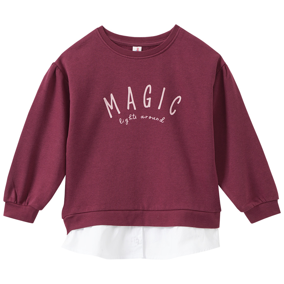 Mädchen Sweatshirt im Lagen-Look von Topolino