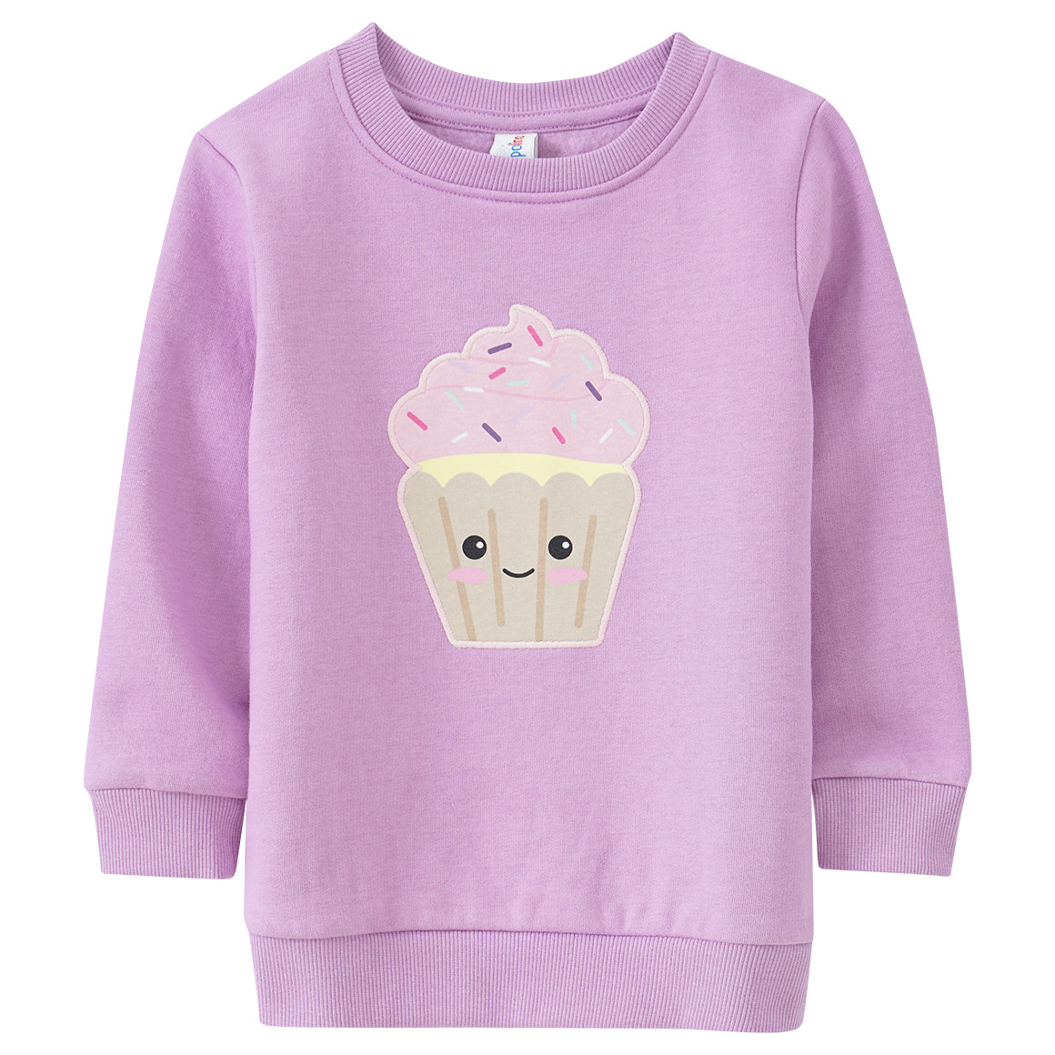 Mädchen Sweatshirt mit Cupcake-Applikation von Topolino