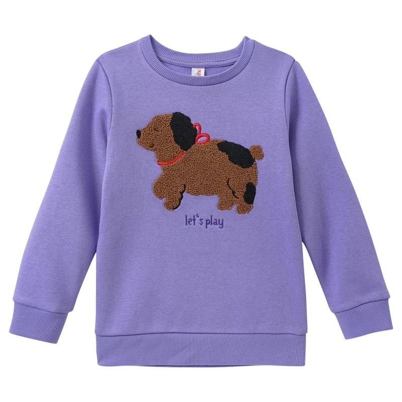 Mädchen Sweatshirt mit Hunde-Applikation von Topolino