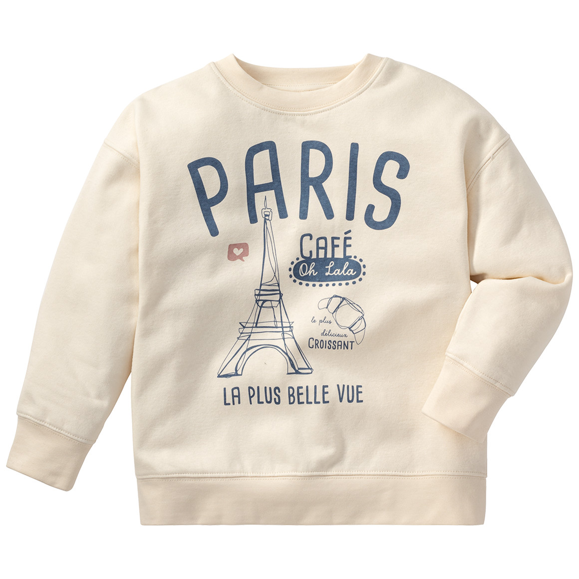 Mädchen Sweatshirt mit Paris-Motiv von Topolino